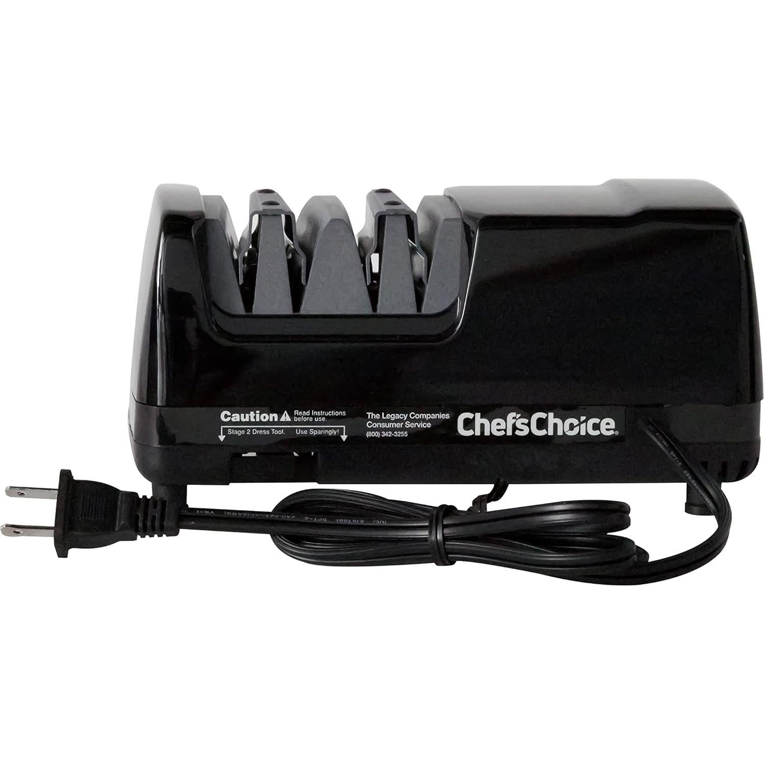 Afilador eléctrico Chef'sChoice 0315101 2 etapas negro