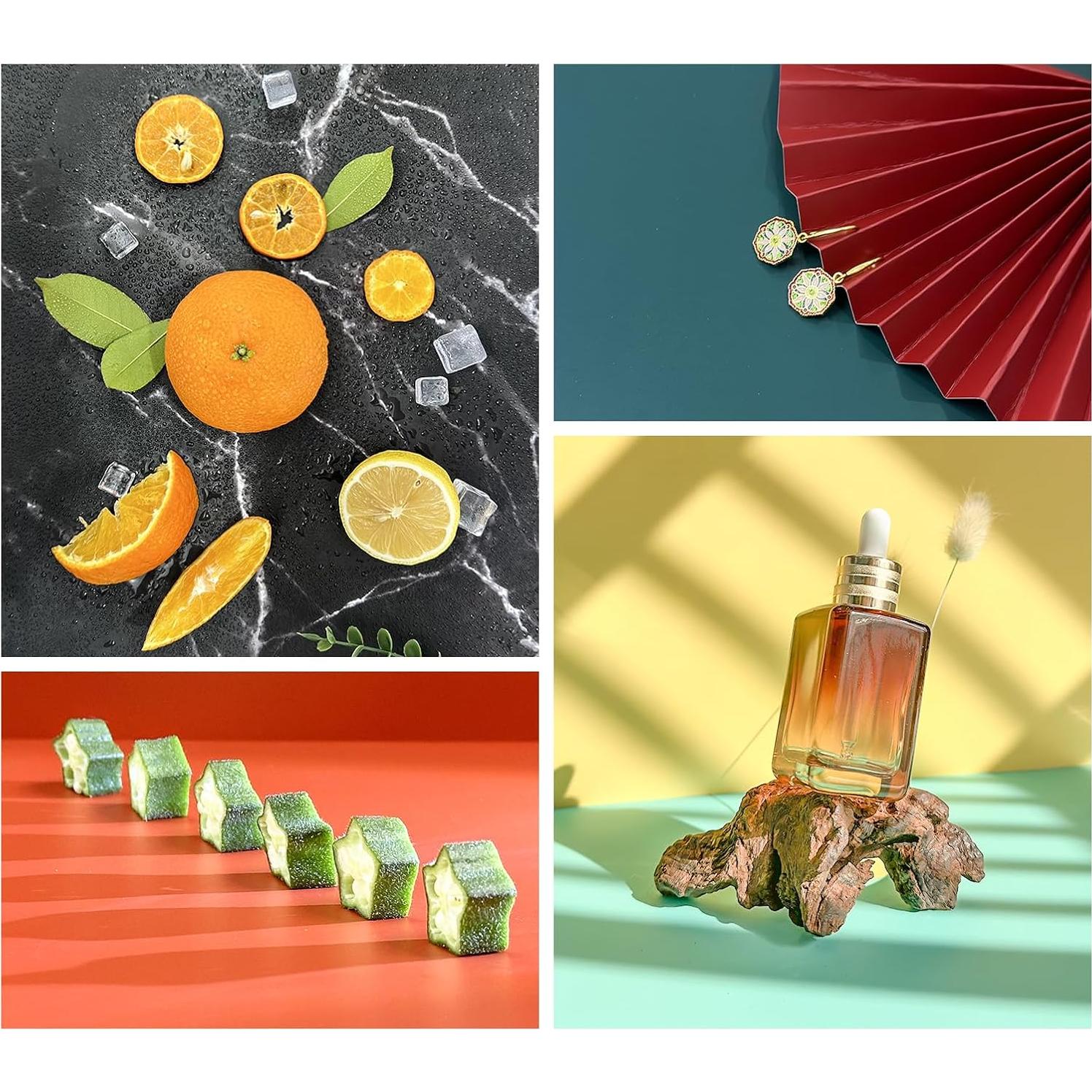 Tablero de Fondo Fotográfico Ctrizsel 42x29.2cm 16 Patrones Doble Cara