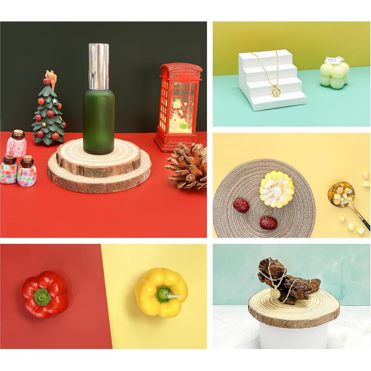 Tablero de Fondo Fotográfico Ctrizsel 42x29.2cm 16 Patrones Doble Cara