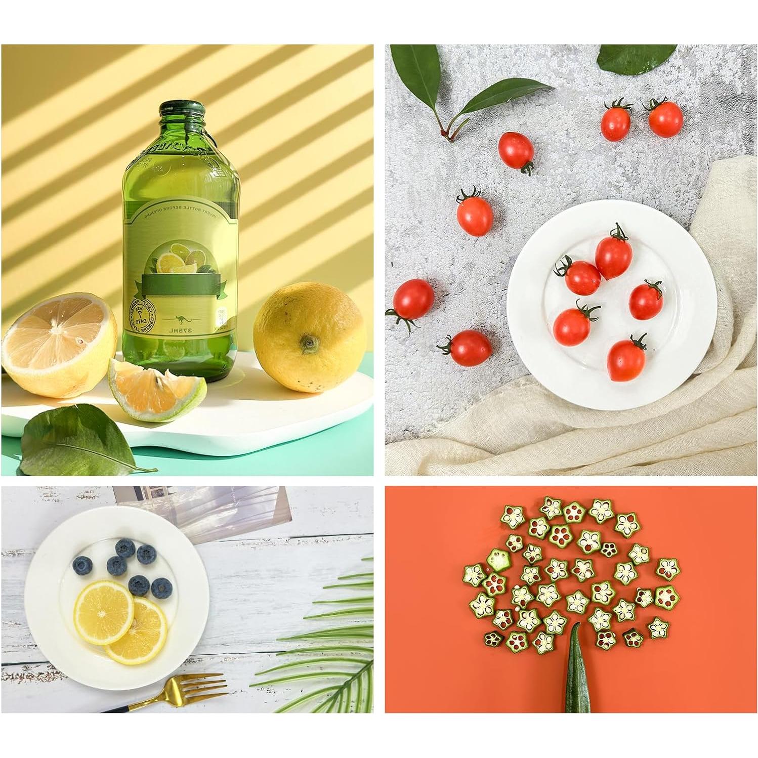 Tablero de Fondo Fotográfico Ctrizsel 42x29.2cm 16 Patrones Doble Cara