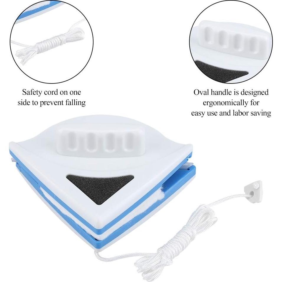 Limpiador de Ventanas Magnético Ergonómico 16x13.5cm 600g