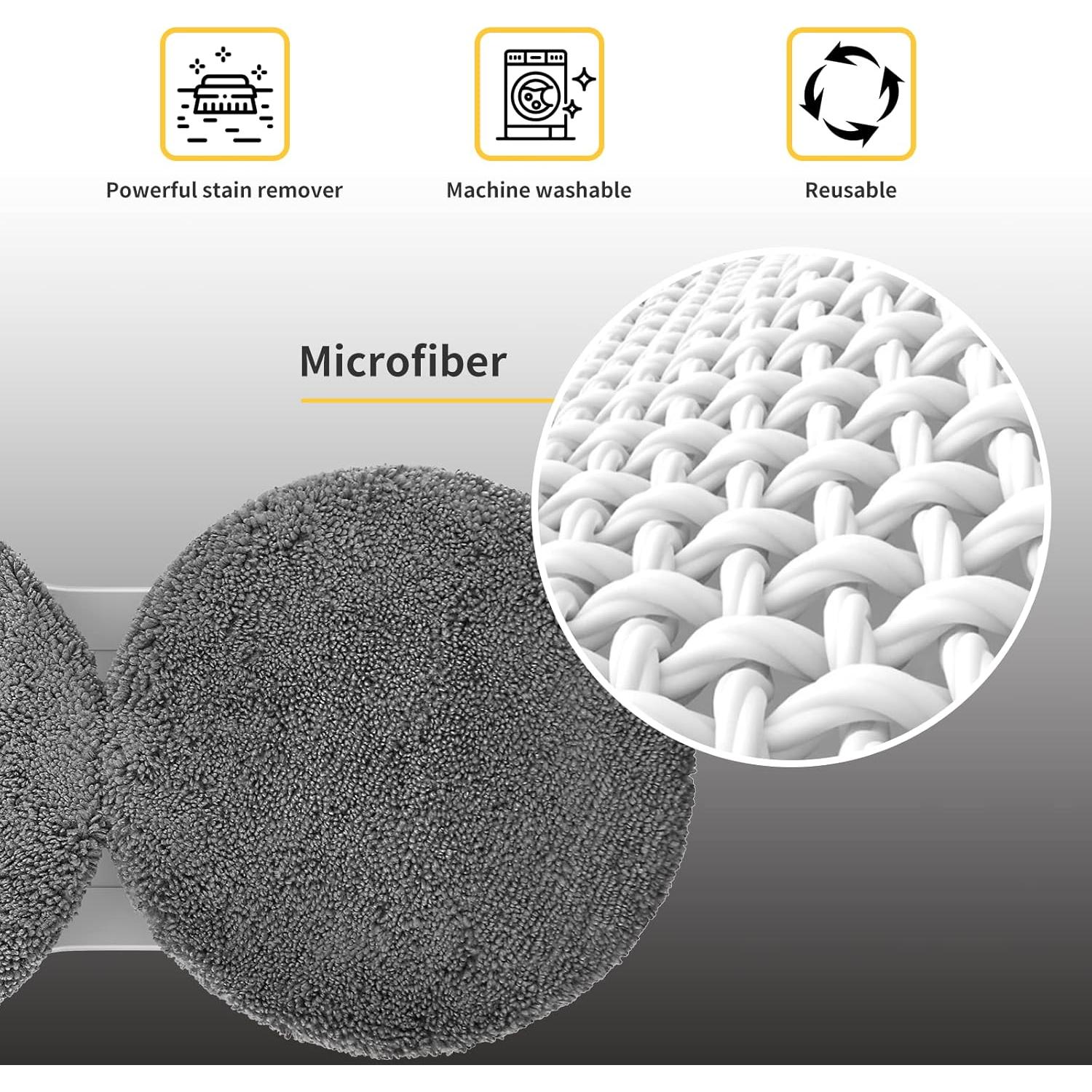Paños de Microfibra Reemplazo FMART para Limpiador T9PRO/T10PRO/T11 - 12 Piezas