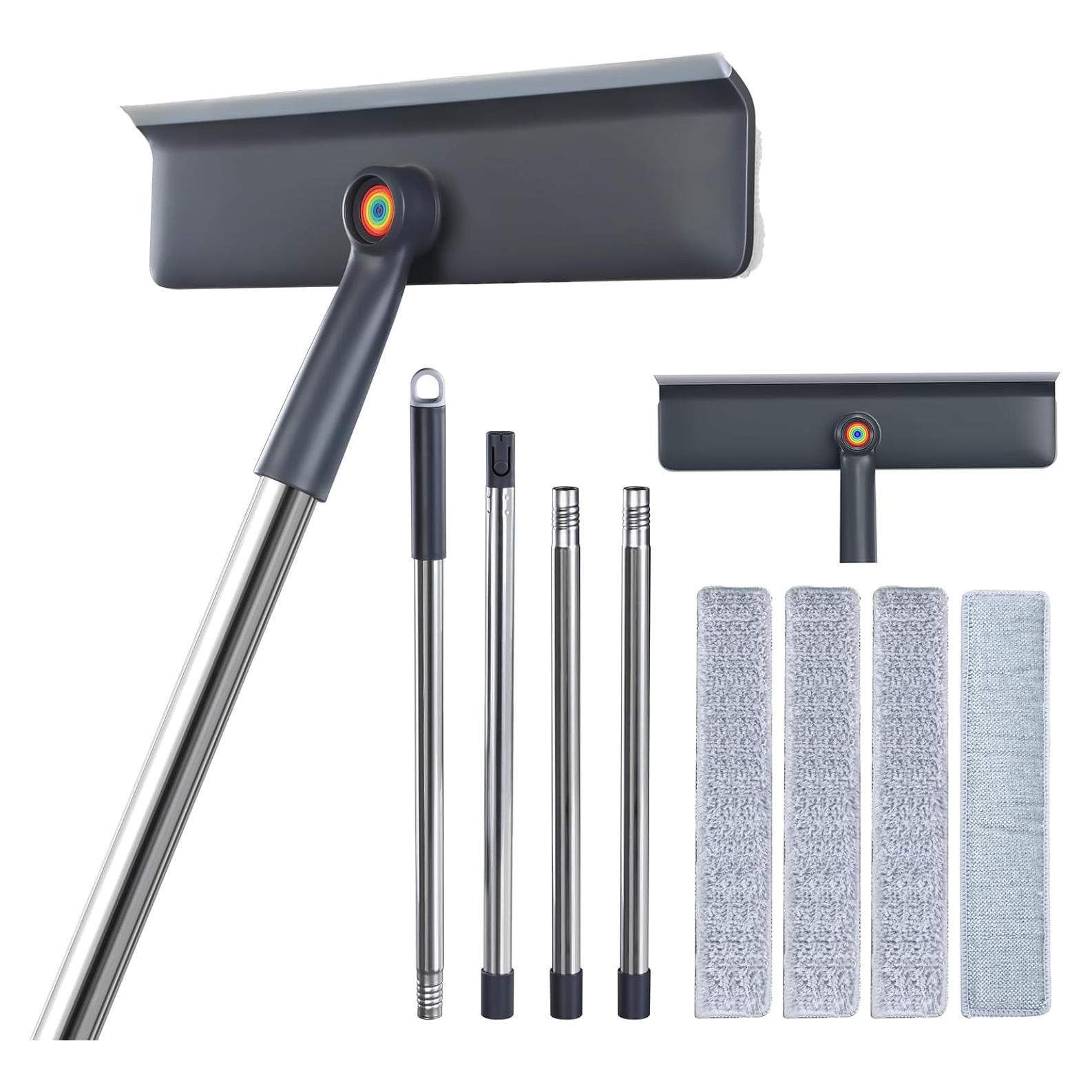 Kit de Limpieza de Ventanas CTIME 3 en 1 con Extensión 157 cm