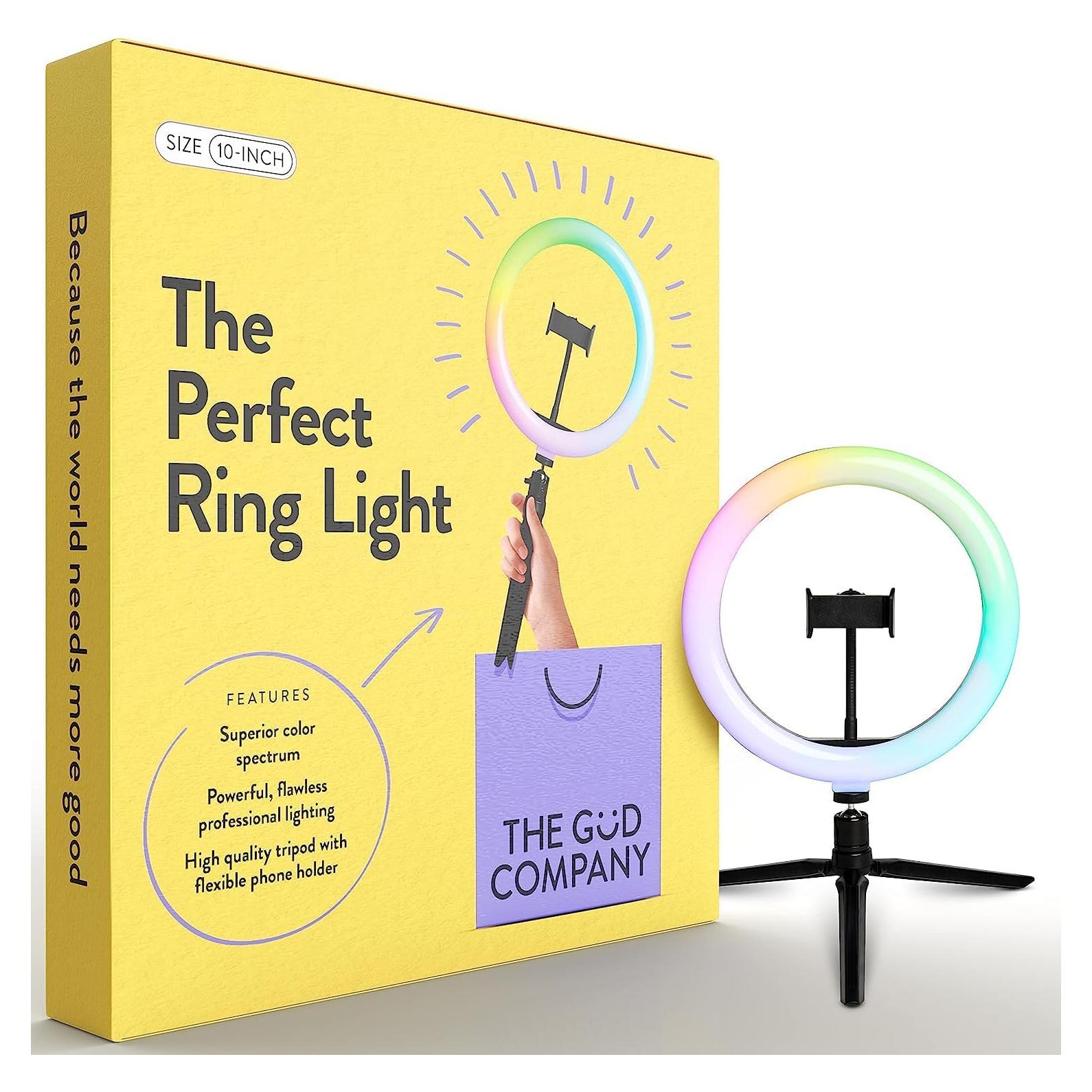 Anillo de Luz Portátil 25.4 cm The Güd Company 5 Modos