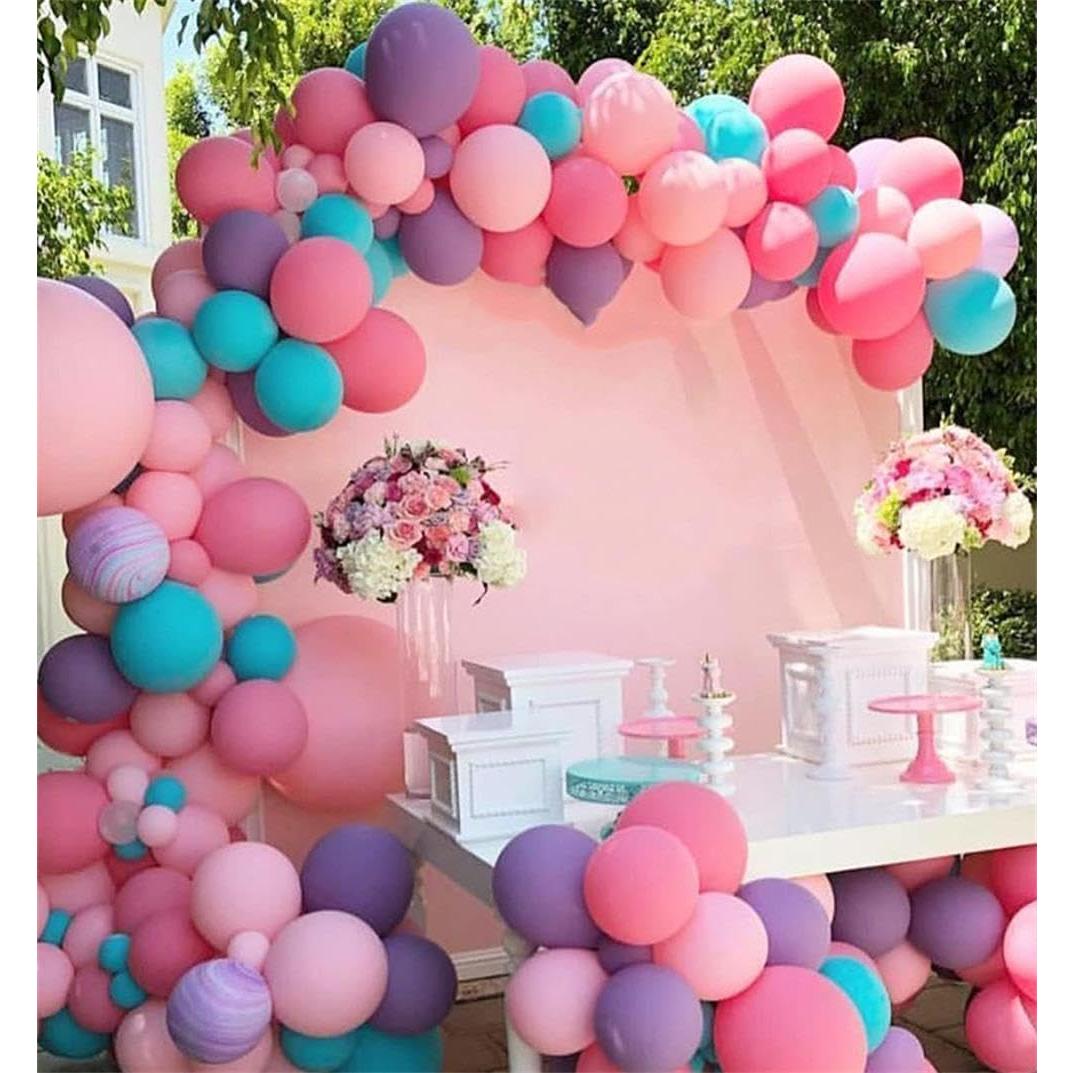 Fondo de Fotografía Redondo Rosa 2.2m Jditngp con Clips