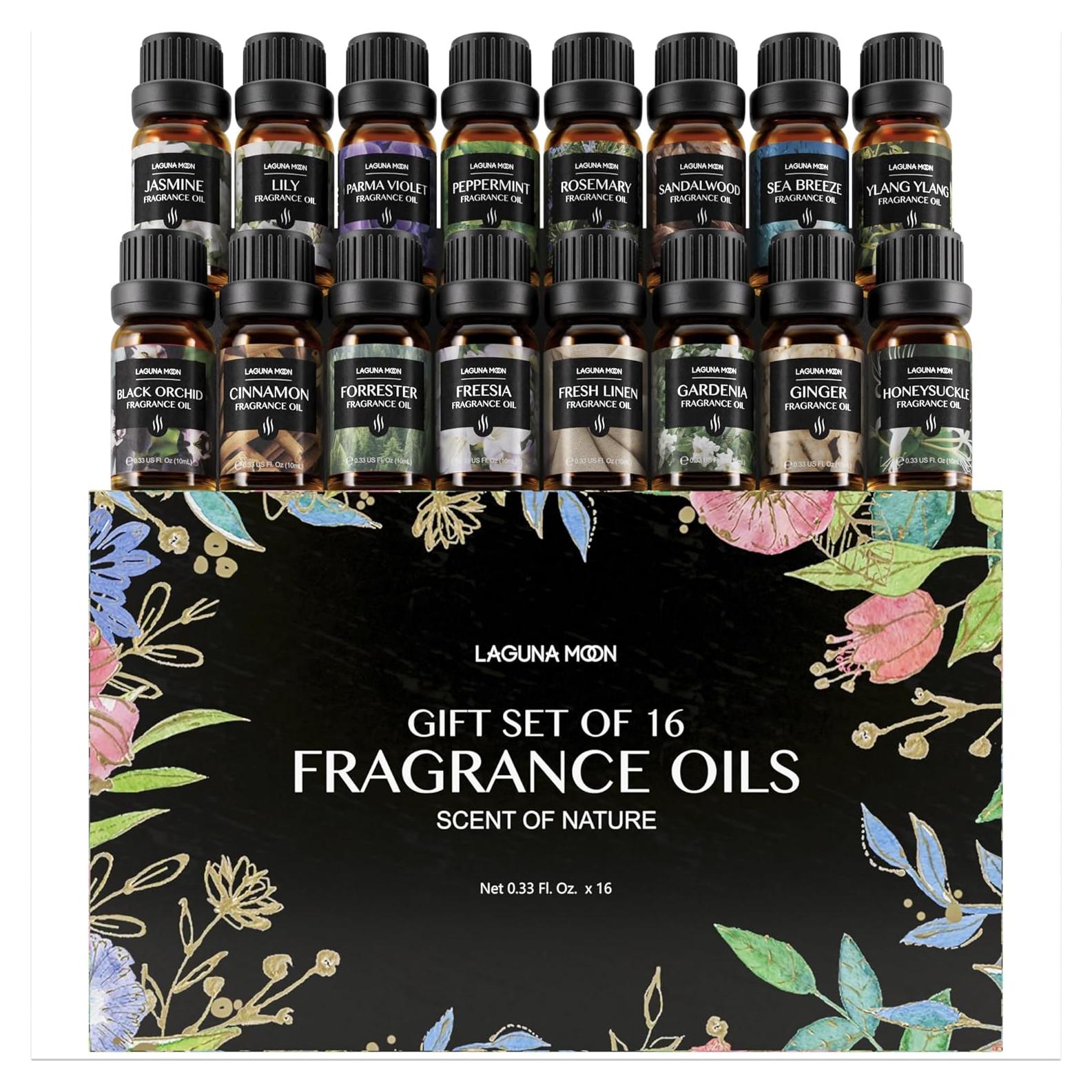 Set de Aceites Aromáticos Lagunamoon - 16 Piezas 10ml