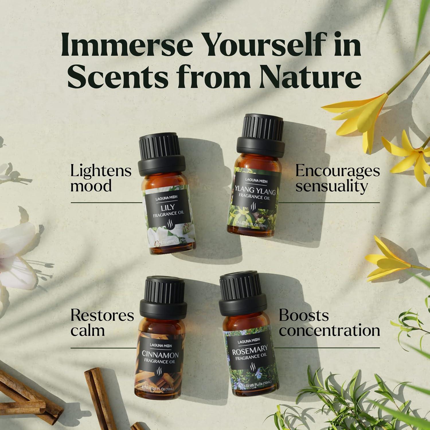 Set de Aceites Aromáticos Lagunamoon - 16 Piezas 10ml