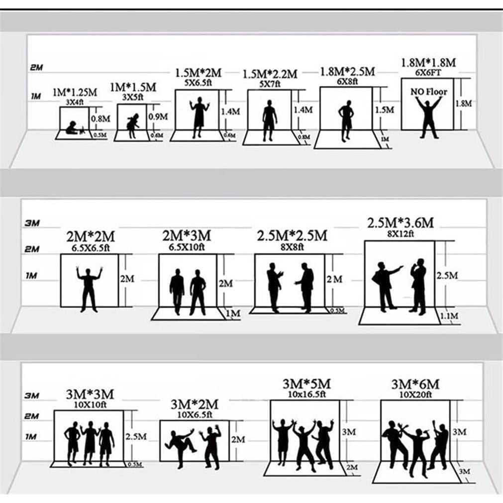 Fondo de Fotografía 3D Lfeey 2.2x1.5m Boxeo Profesional