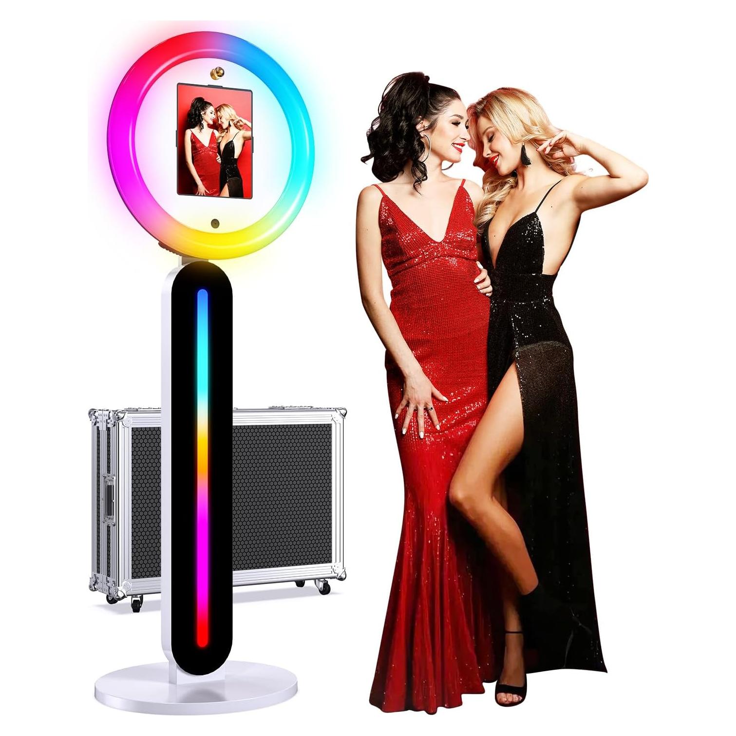 Cabina de Fotos Portátil Witmocs para iPad 10.2 a 13" con Luz