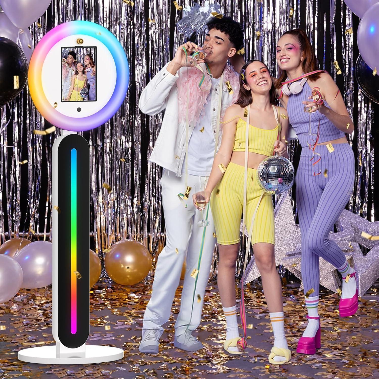 Cabina de Fotos Portátil Witmocs para iPad 10.2 a 13" con Luz