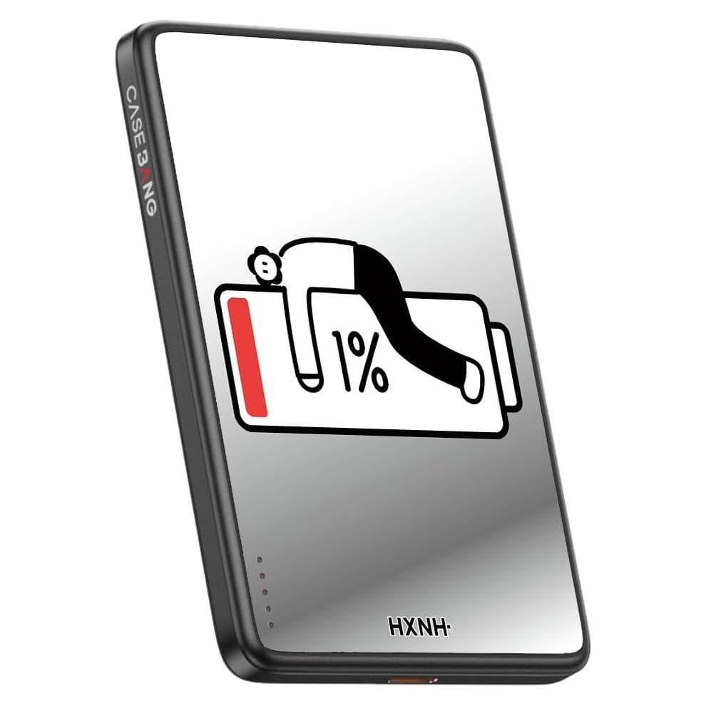 Banco de Poder Magnético 5000 mAh CASEBANG Carga Inalámbrica