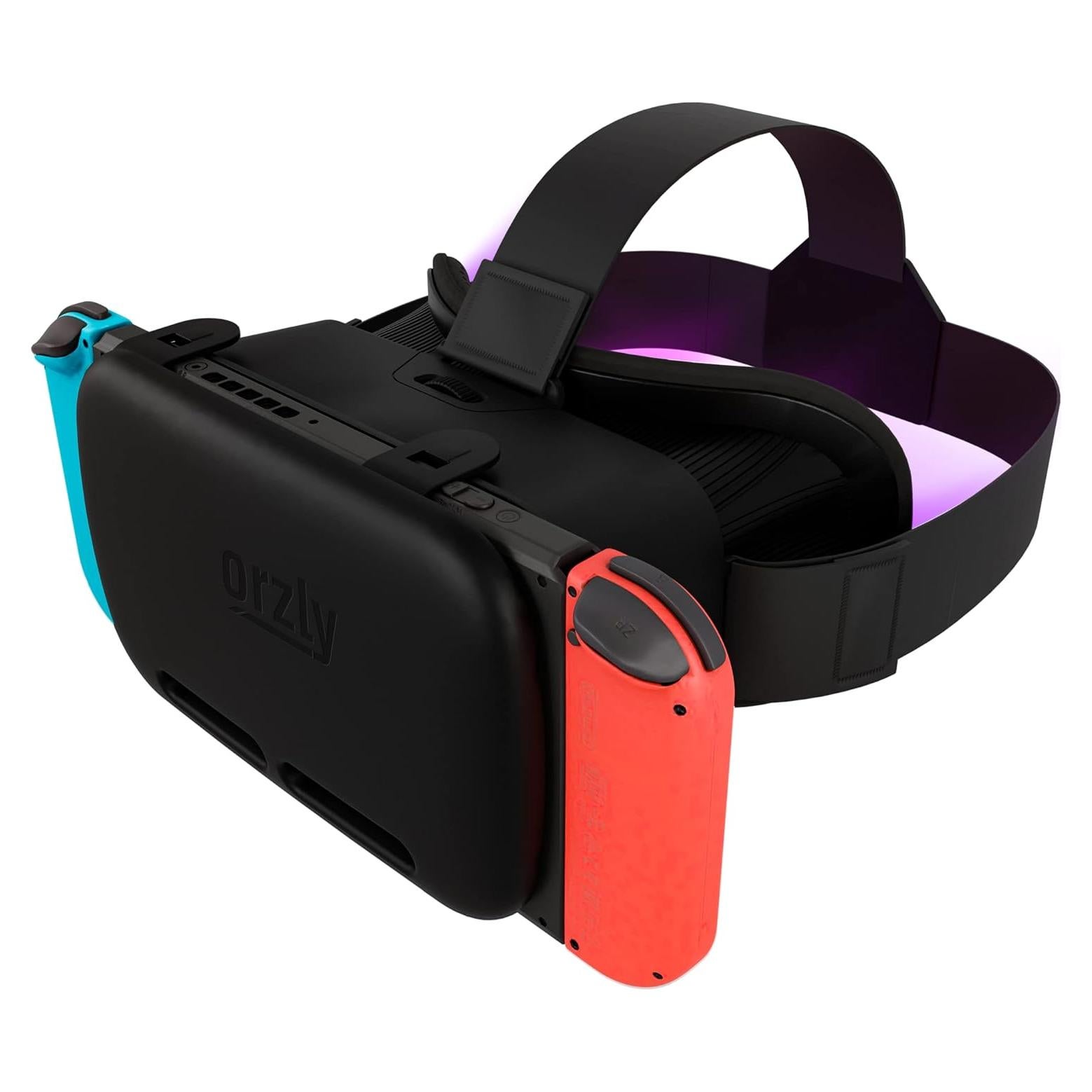 Auriculares VR Orzly para Nintendo Switch - Lente Ajustable - Negro