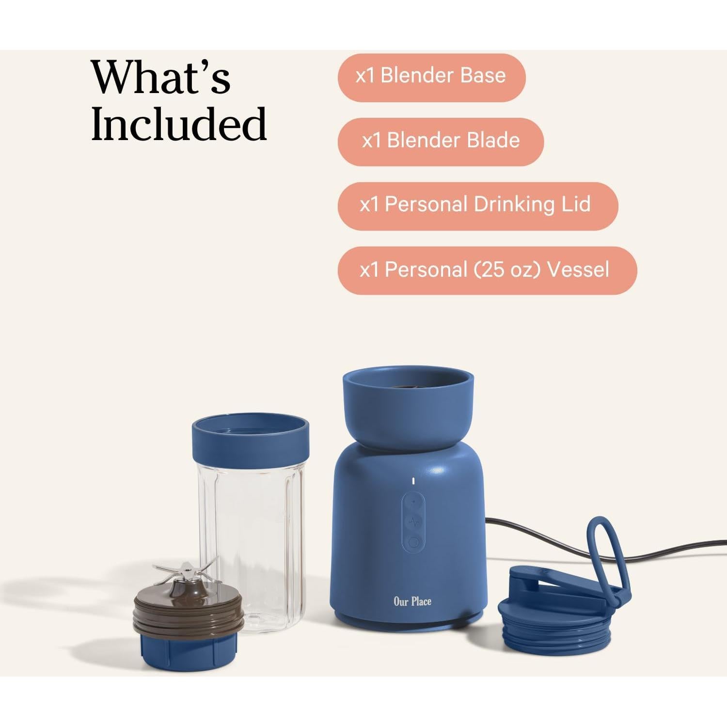 Licuadora Splendor Nuestra Lugar 1000W 750mL Azul