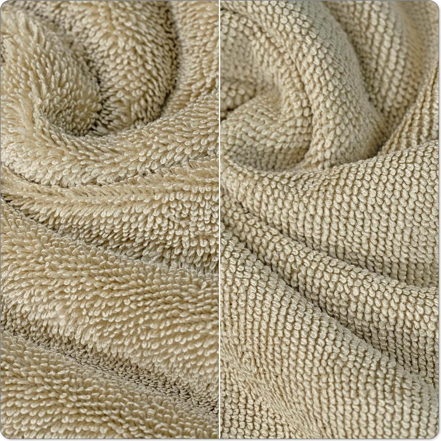 Toalla de baño POLYTE de microfibra grande 76.2x152.4 cm, 2 unidades