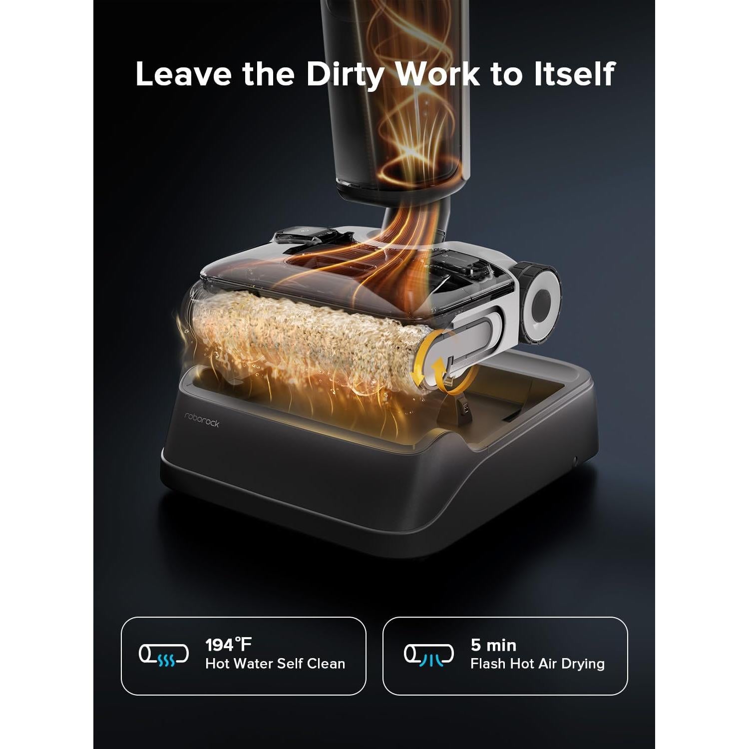 Aspiradora Húmeda y Seca Roborock F25 GT Set 20000Pa