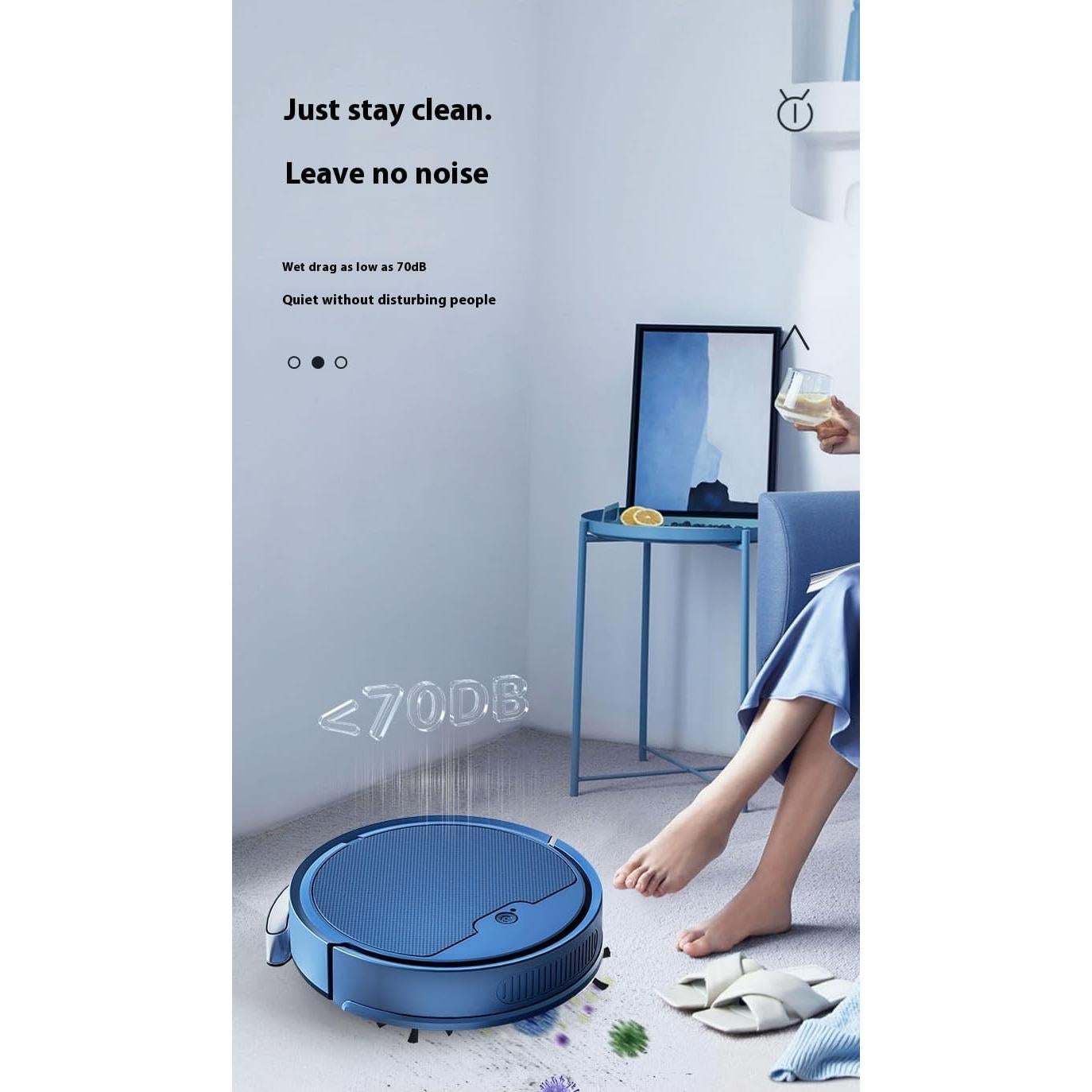 Aspiradora y Mopa Robot Genérico yq8s-MAX 2000Pa Wi-Fi