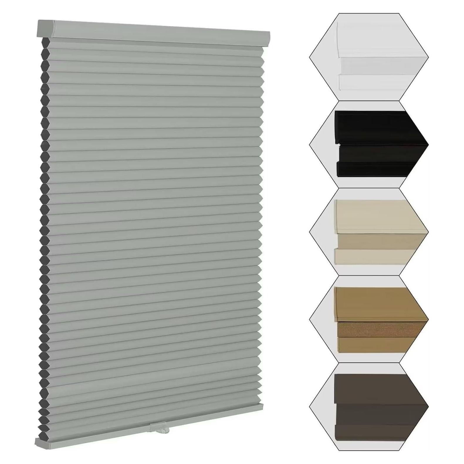 Cortinas Celulares Blackout MYshade 149.86x182.88 cm Gris