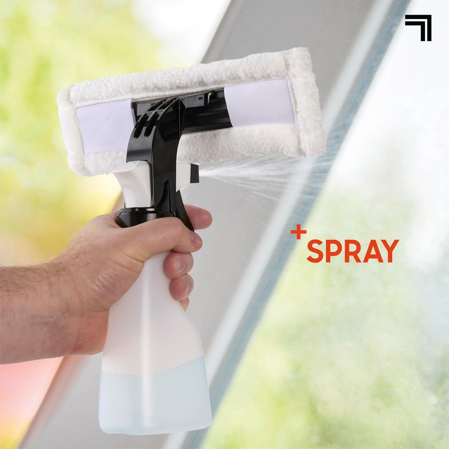 Limpiador de Ventanas Inalámbrico Sharper Image 2-en-1 28 cm