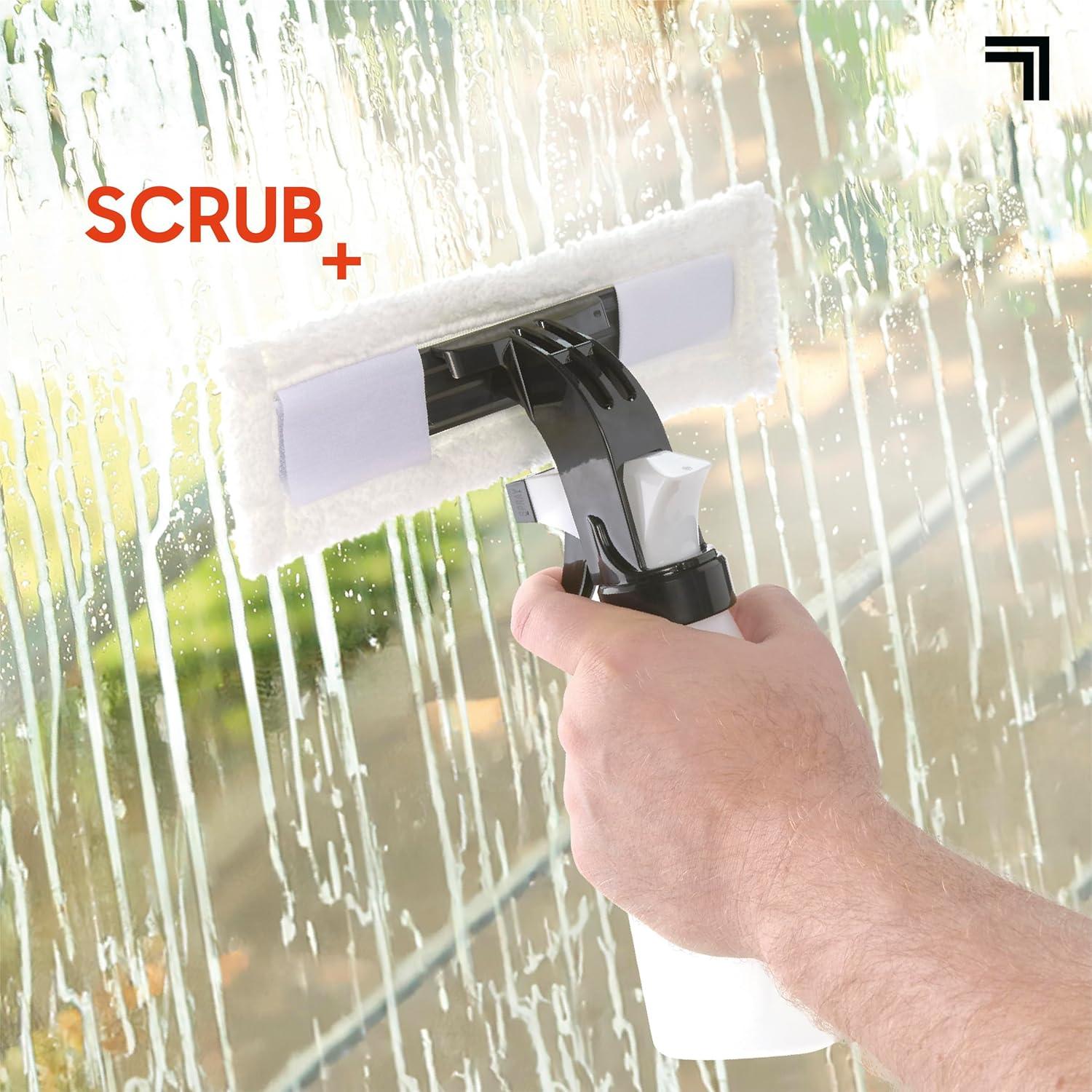 Limpiador de Ventanas Inalámbrico Sharper Image 2-en-1 28 cm