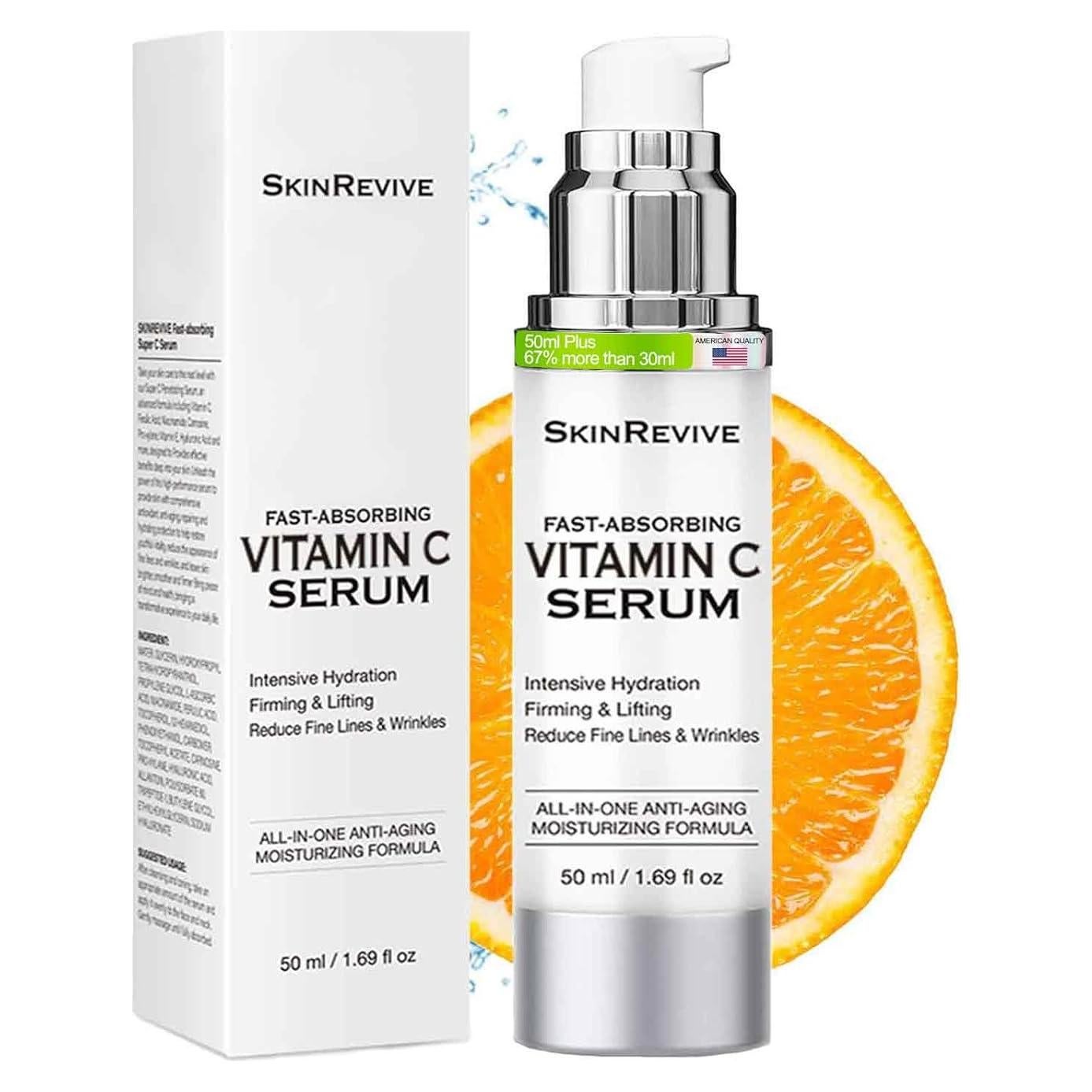 Suero de Vitamina C SkinRevive 49.9 ml para Piel Madura