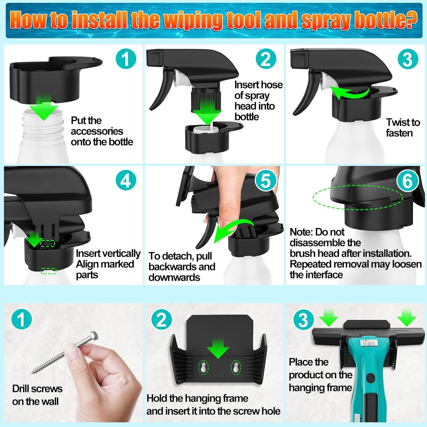 Aspiradora Limpiaparabrisas Uniqwamo Sin Cable 0.82kg