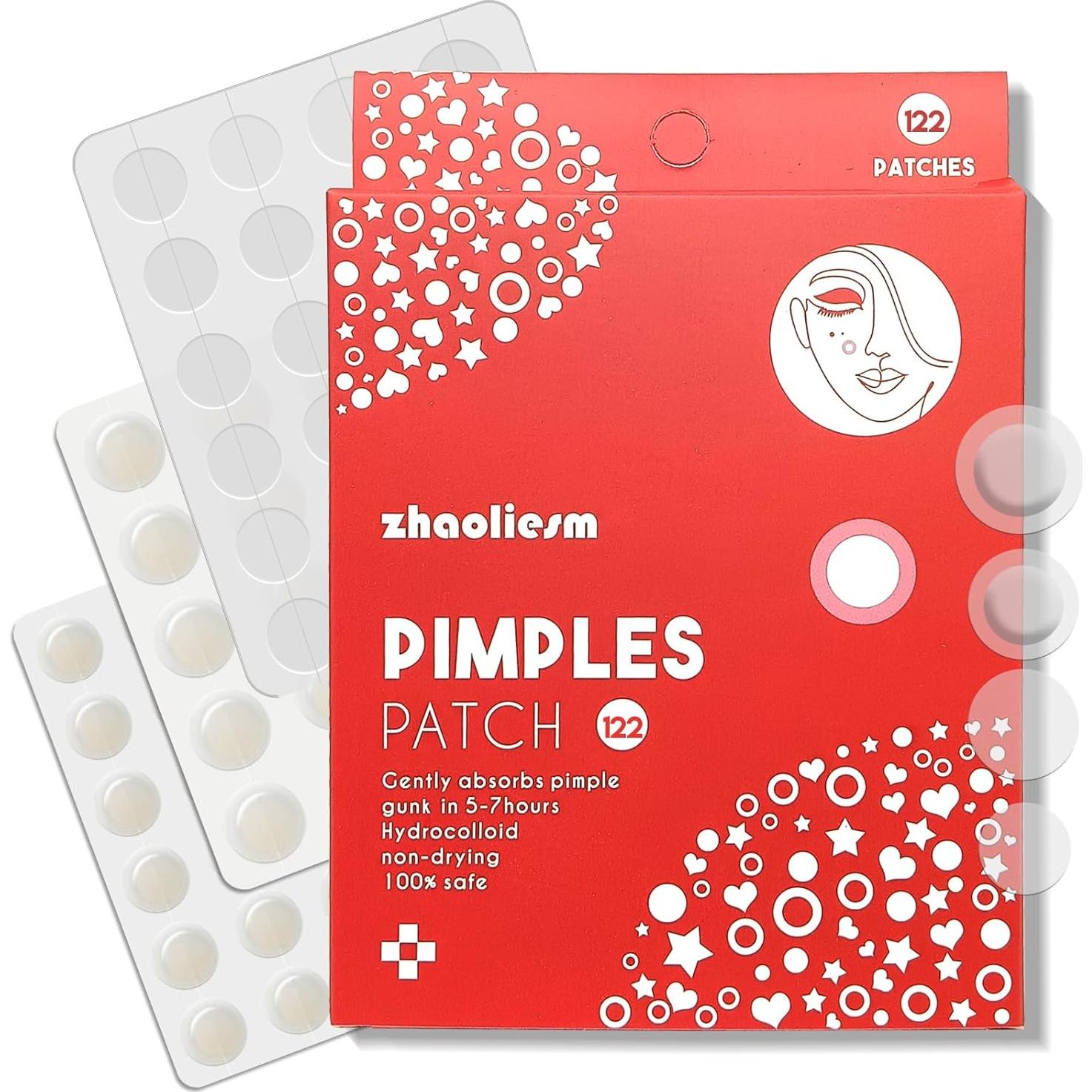 Parche Hidrocoloide para Granos ZHAOLIESM - 122 Conteos