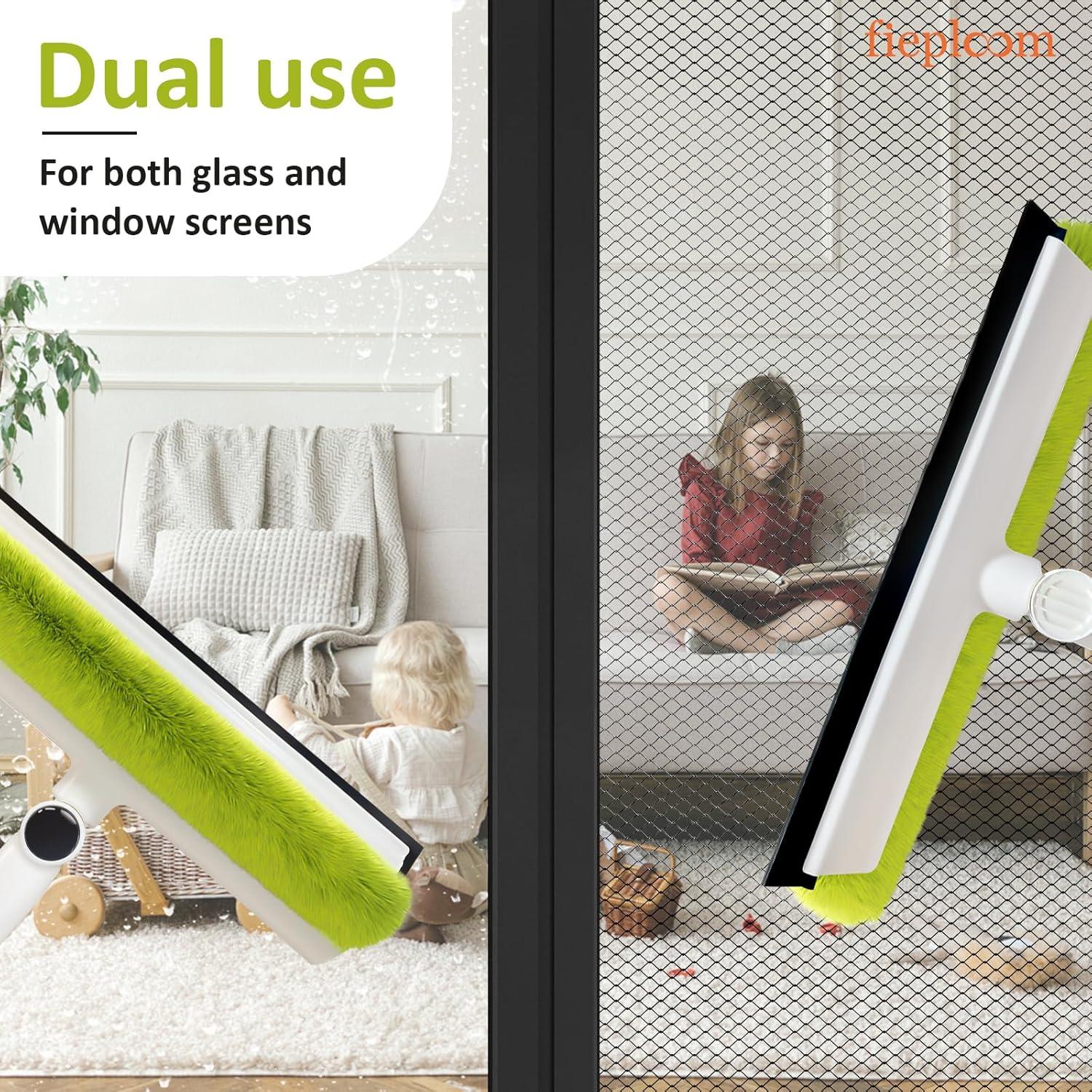 Limpiaparabrisas Telescópico Fieploom 157cm con Cabezal Rotatorio