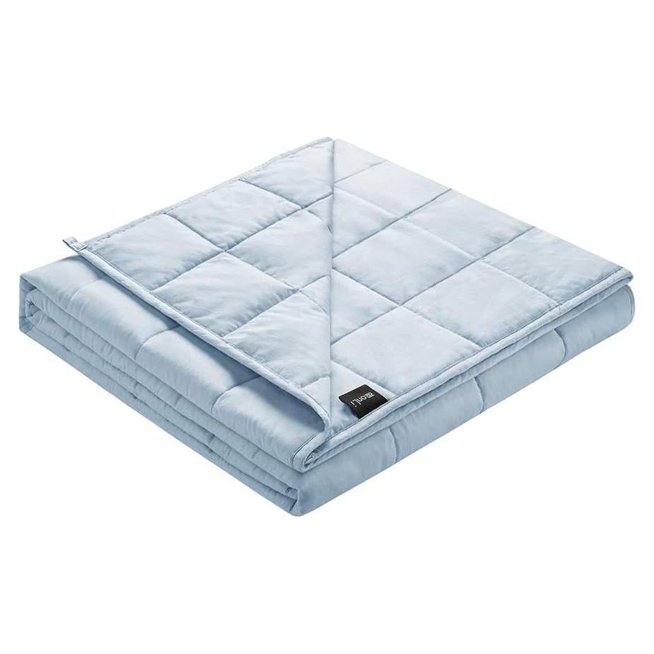 Manta con peso ZonLi 122x183cm 5.4kg Azul Cambridge