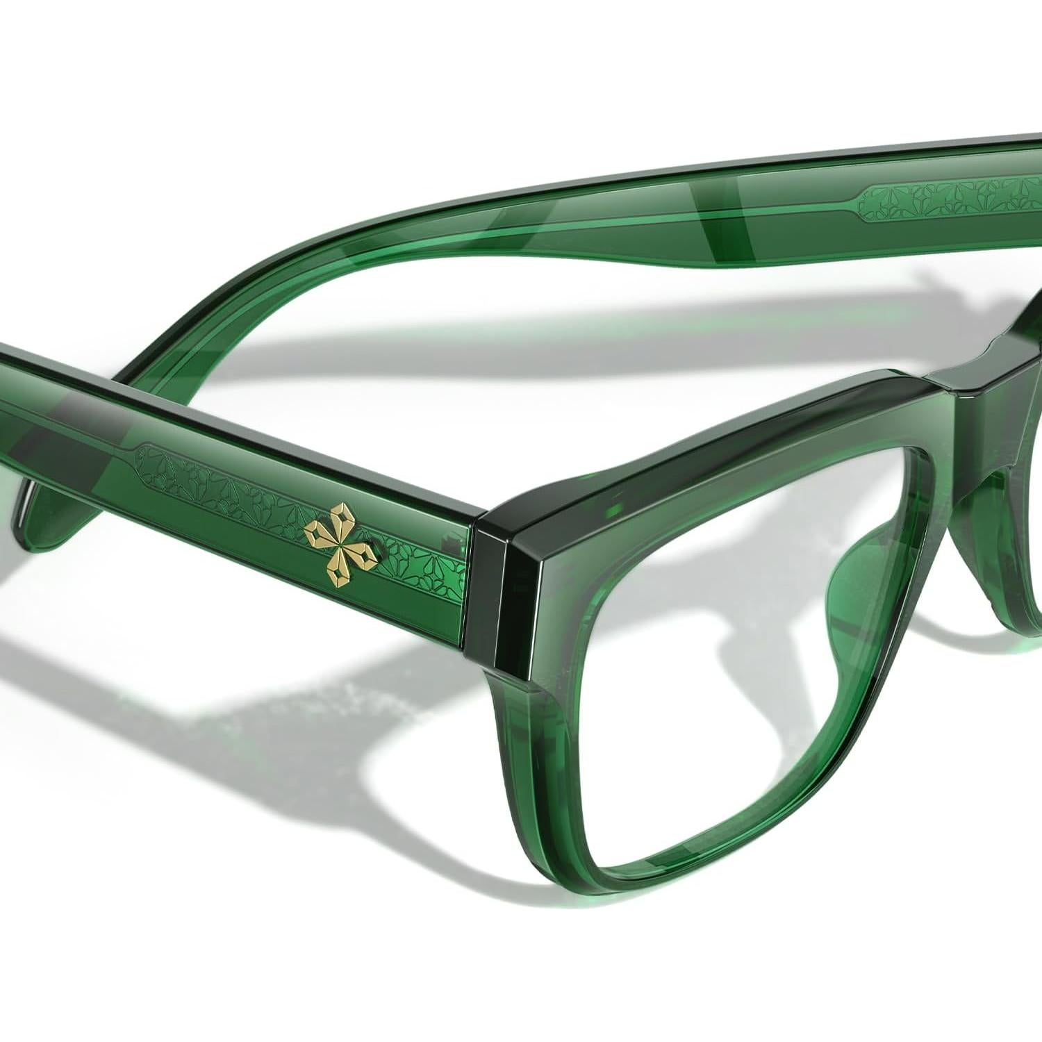 Gafas de Bloqueo de Luz Azul VISOONE TR90 Verde Albahaca