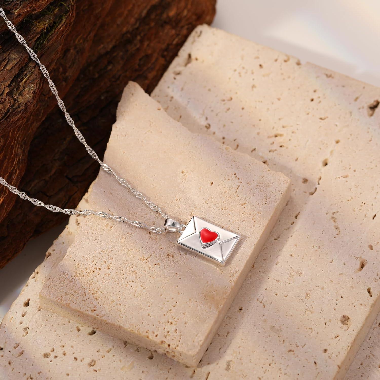 Collar de Corazón Minimalista Sufope en Plata Hipoalergénica