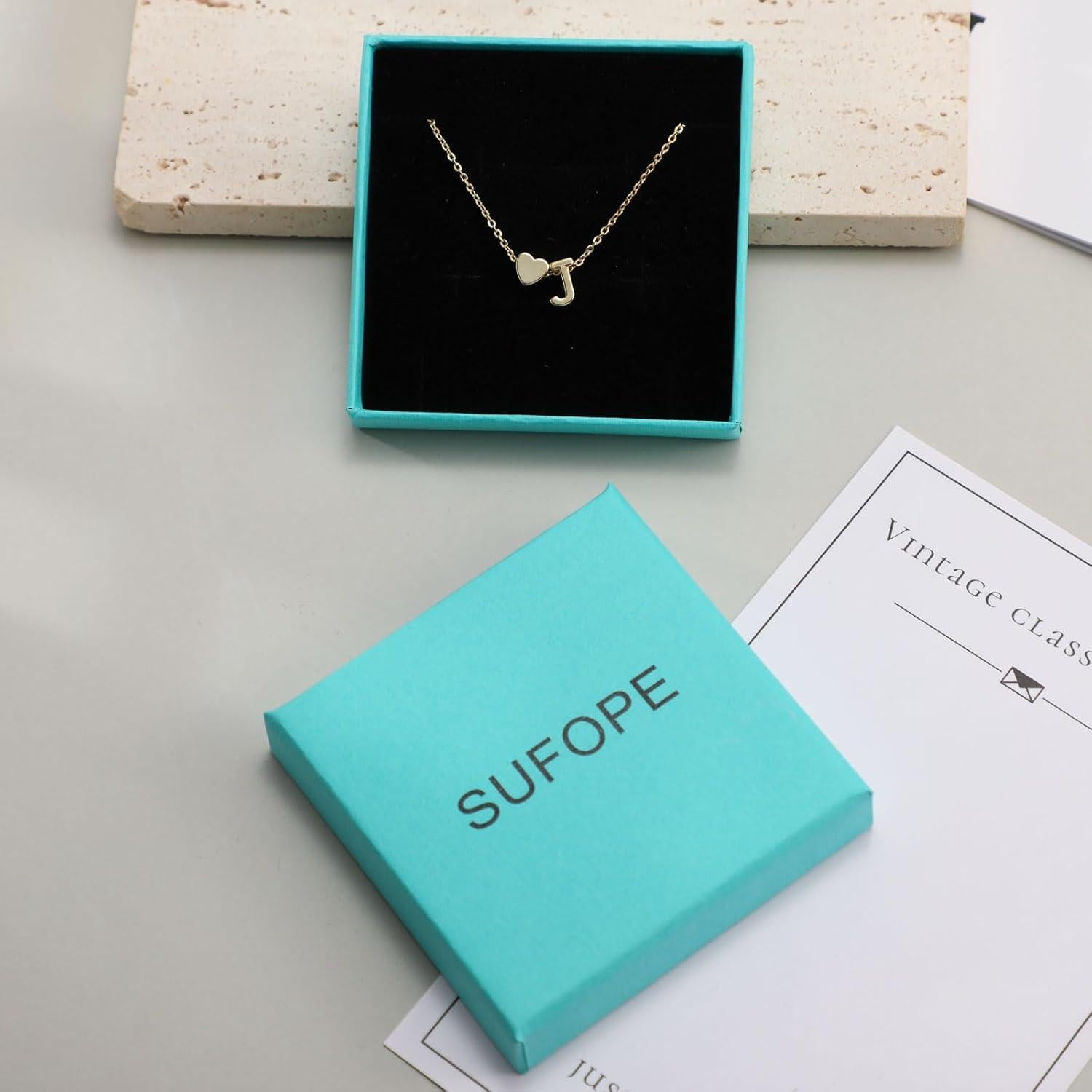 Collar de Corazón Minimalista Sufope en Plata Hipoalergénica