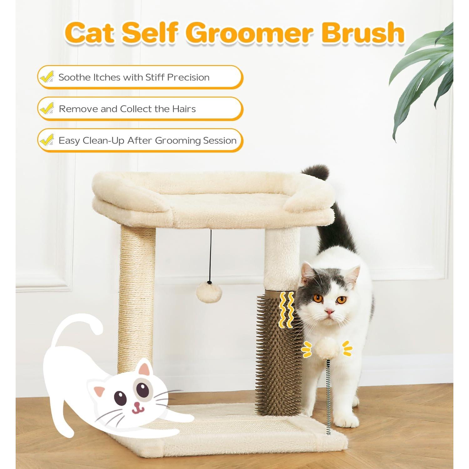 Torre para Gatos Pequeños Made4Pets 50.8 cm Beige 4 en 1