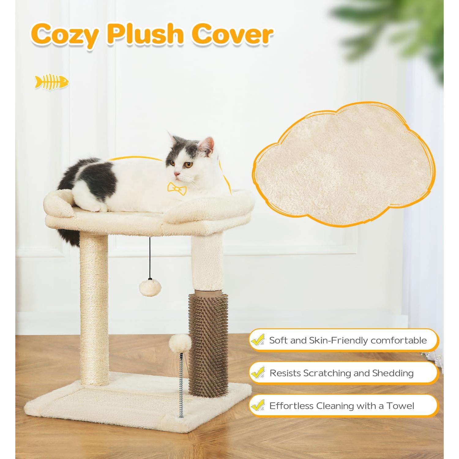 Torre para Gatos Pequeños Made4Pets 50.8 cm Beige 4 en 1