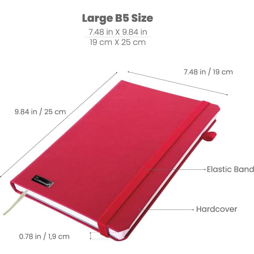 Cuaderno Inteligente THESMARTNOTEBOOK B5 Ecológico Rojo