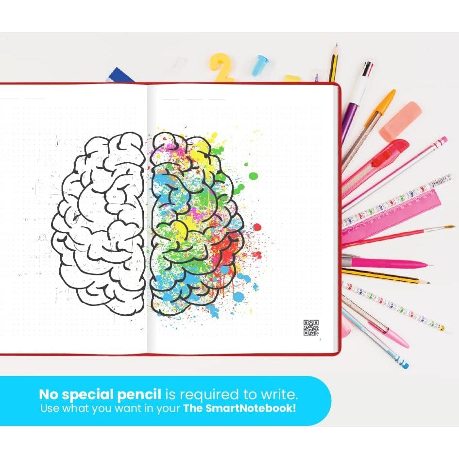 Cuaderno Inteligente THESMARTNOTEBOOK B5 Ecológico Rojo