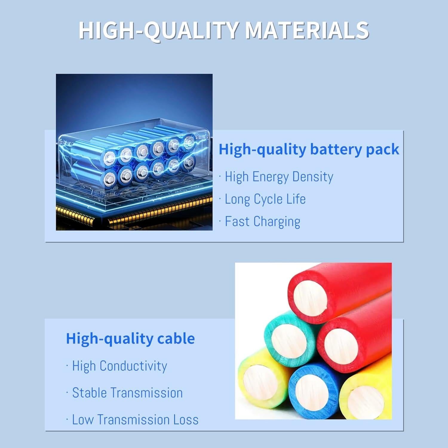 Batería Li-ion 14.4V 3400mAh para Robot Aspiradora Midea M4