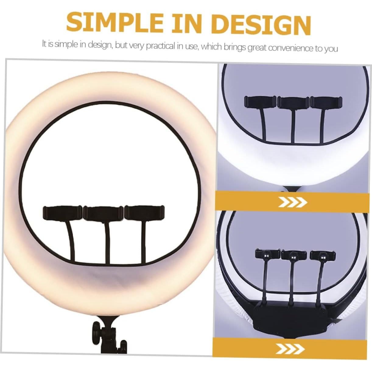 Difusor de Luz en Anillo NUOBESTY 37x12.5cm para Fotografía