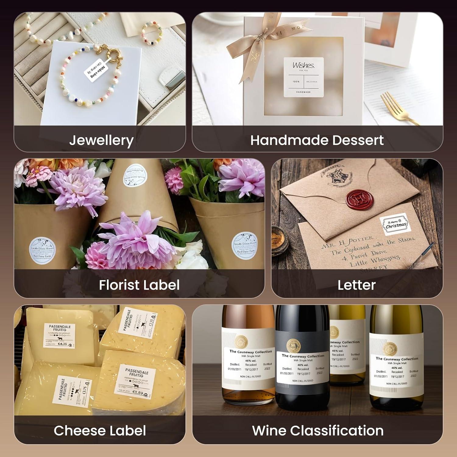 Impresora de Etiquetas CLABEL 220B Térmica Bluetooth 2" Sin Tinta