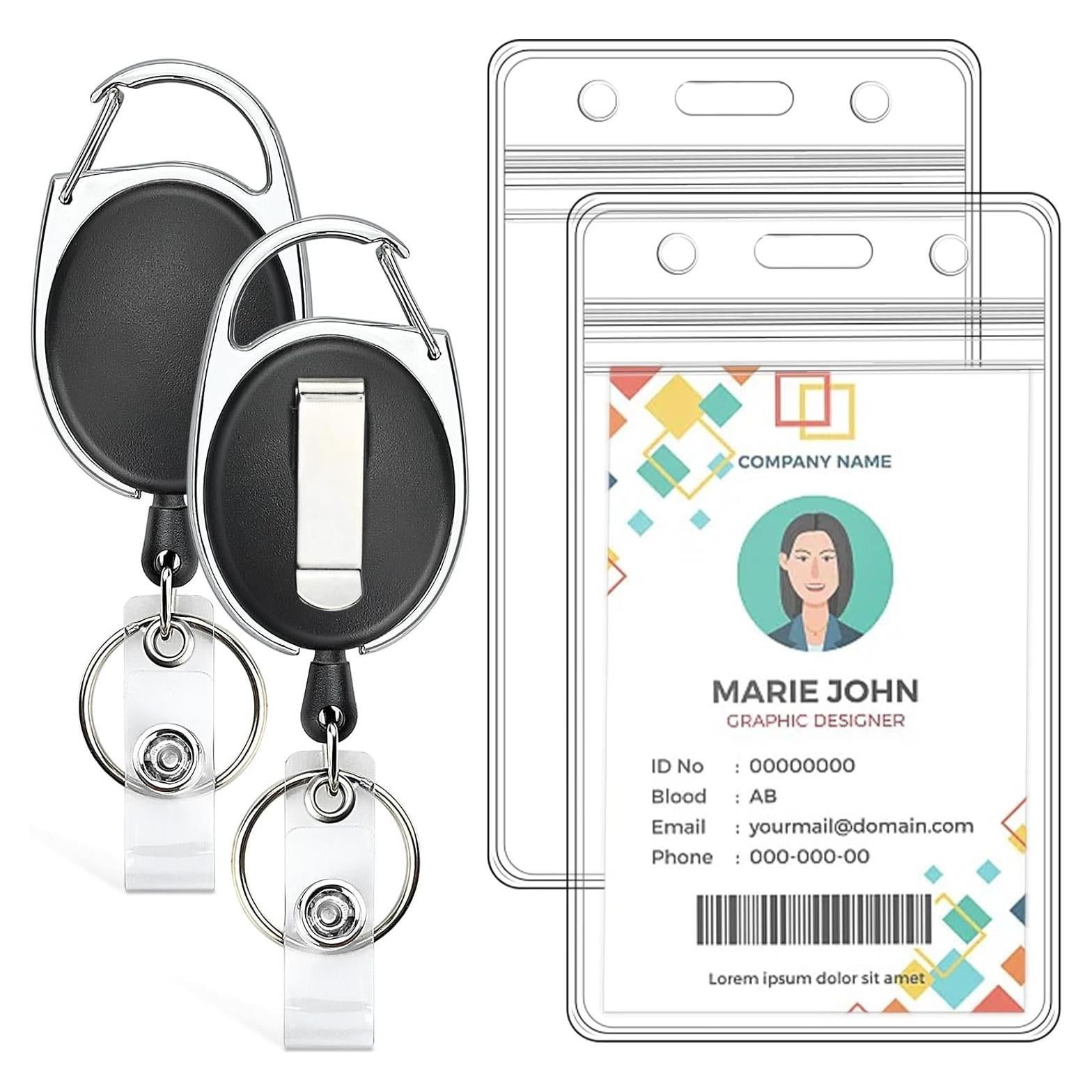 Paquete de 2 Sujetadores Koorito Verticales con Carrete 60 cm