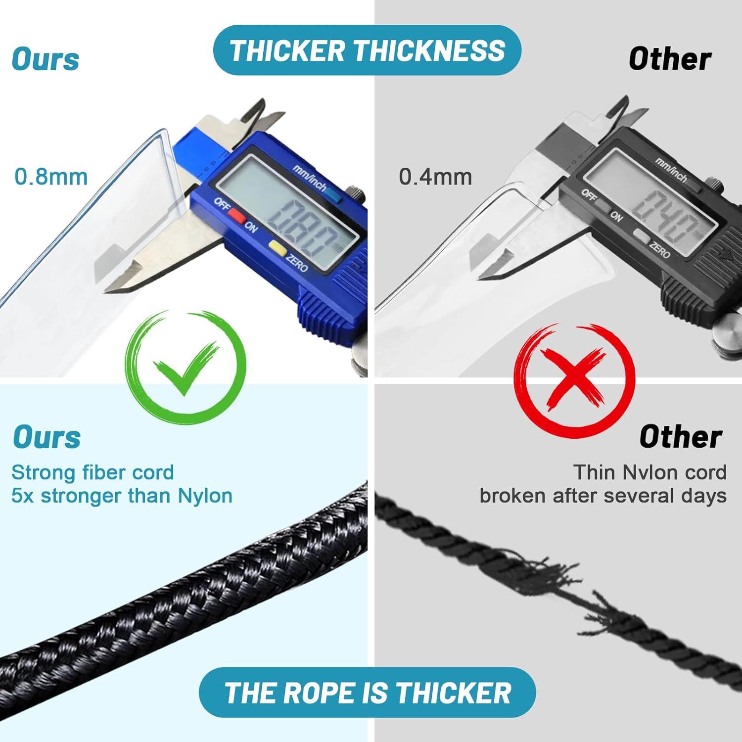 Paquete de 2 Sujetadores Koorito Verticales con Carrete 60 cm