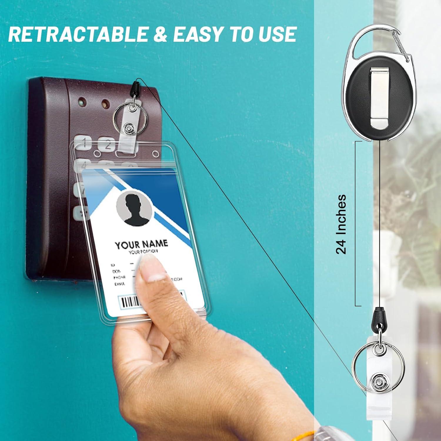 Paquete de 2 Sujetadores Koorito Verticales con Carrete 60 cm