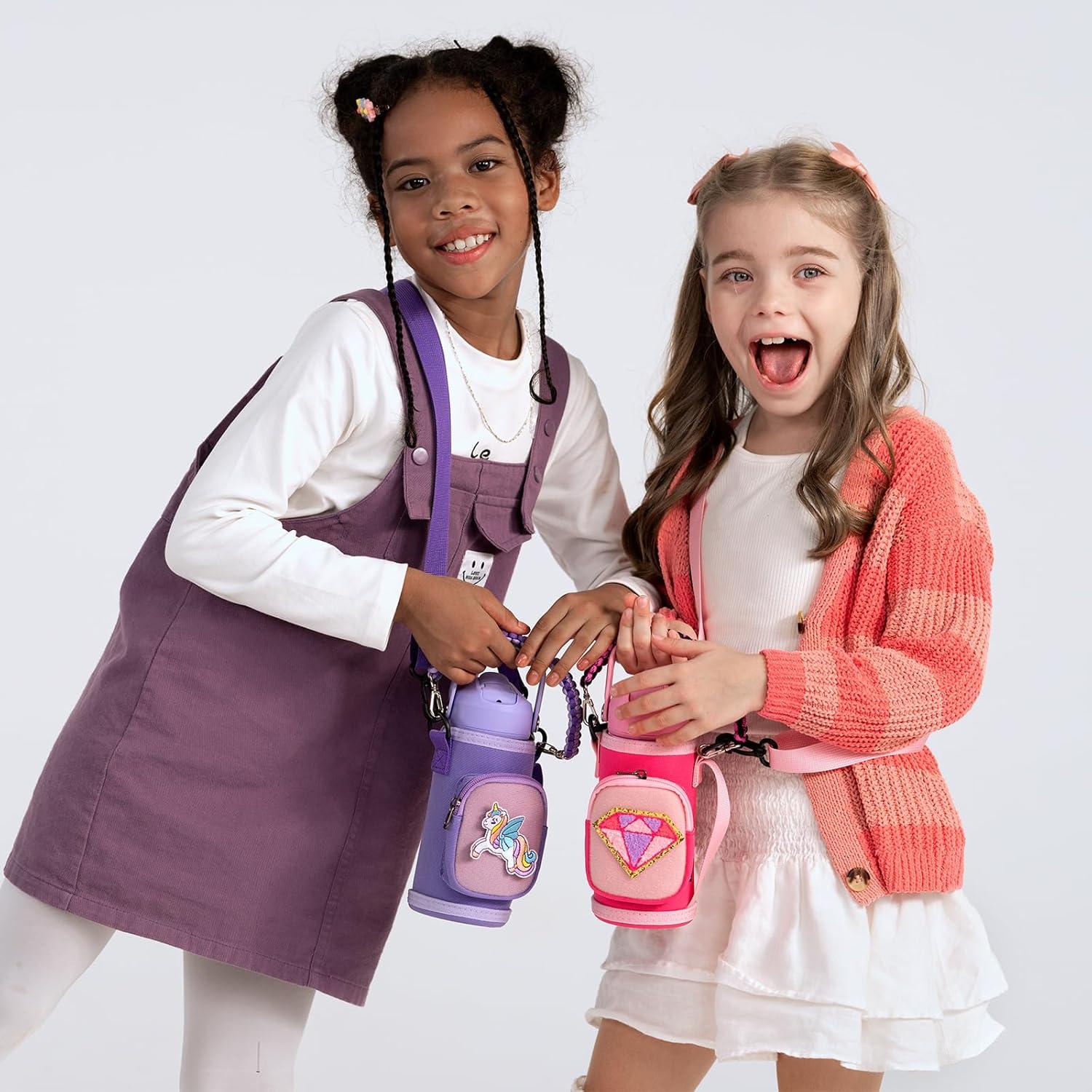 Botella de Agua Aislada Choco Mocha 500ml Panda Verde