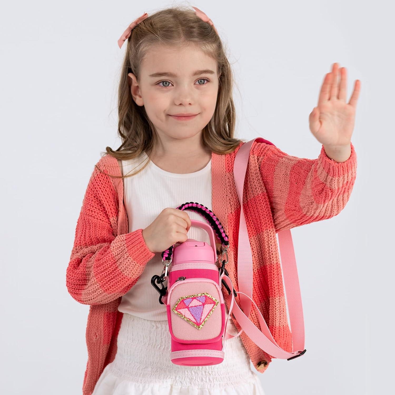 Botella de Agua Aislada Choco Mocha 500ml Panda Verde