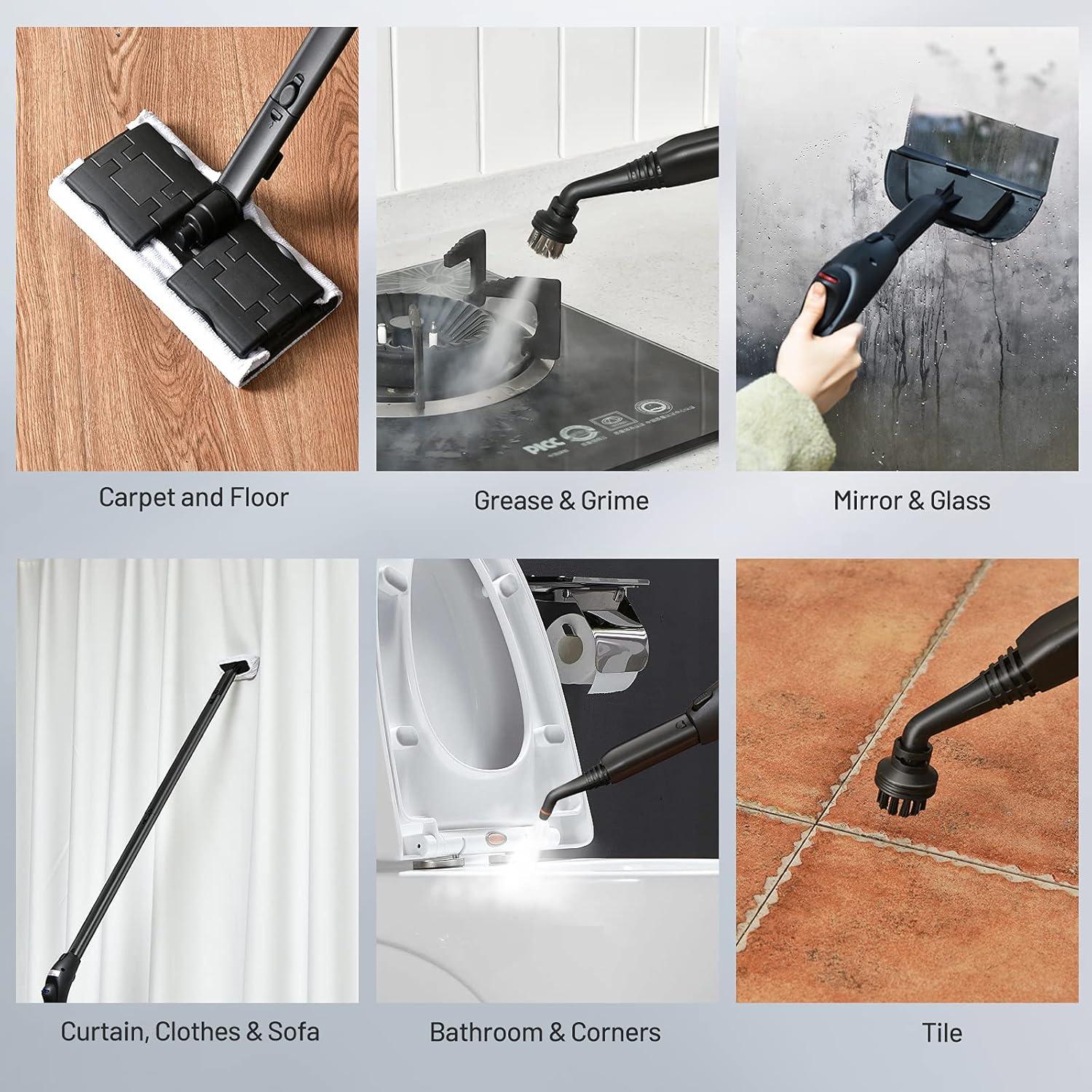 Limpiador a Vapor ARLIME EP24434US 1600W 1.5L Rojo