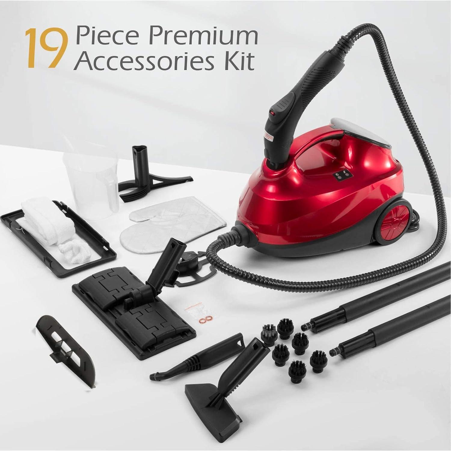 Limpiador a Vapor ARLIME EP24434US 1600W 1.5L Rojo