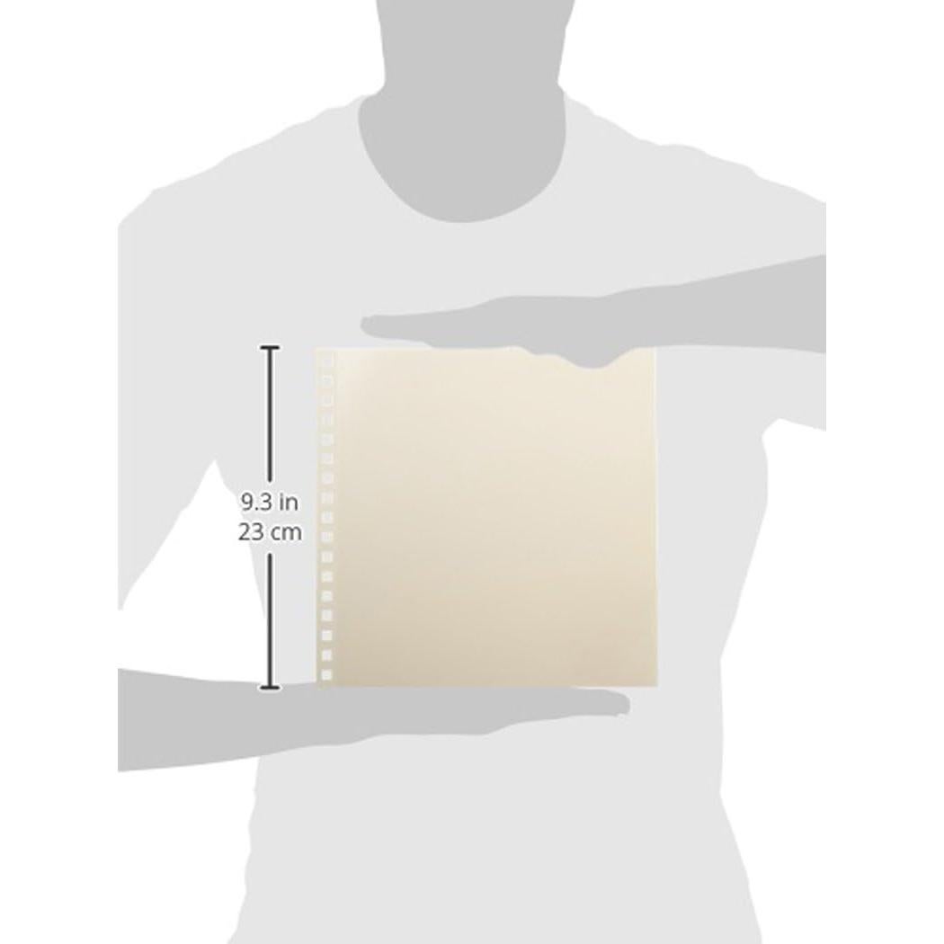 Álbum de Carpeta Nakabayashi L-DHR-5-W 17 Anillas Demi Blanco