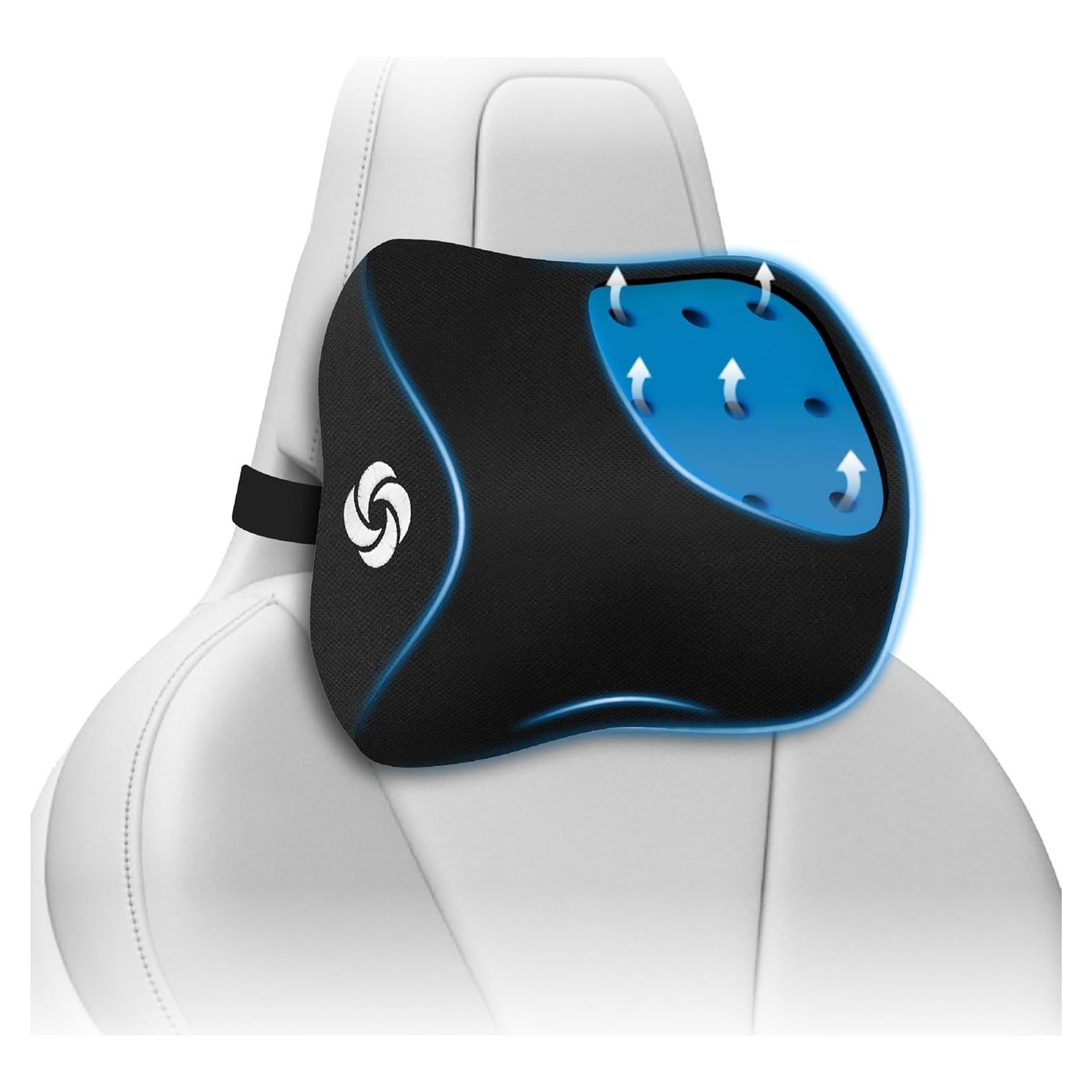 Almohada Ergonómica para el Cuello Samsonite SA6441 - Soporte Refrigerante Negro