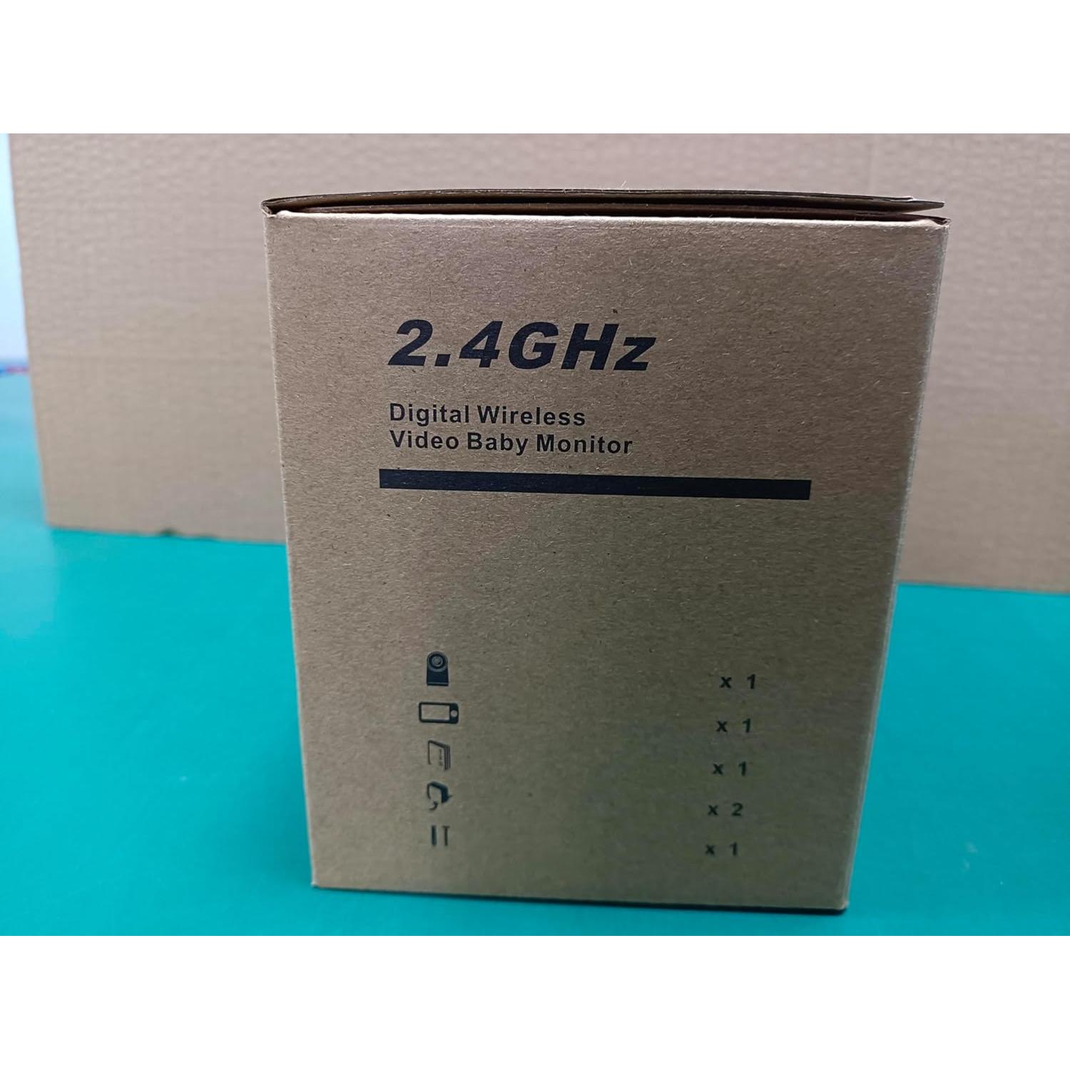 Monitor de Bebé Blemil BL9052 con Pantalla de 5" y Batería de 30h