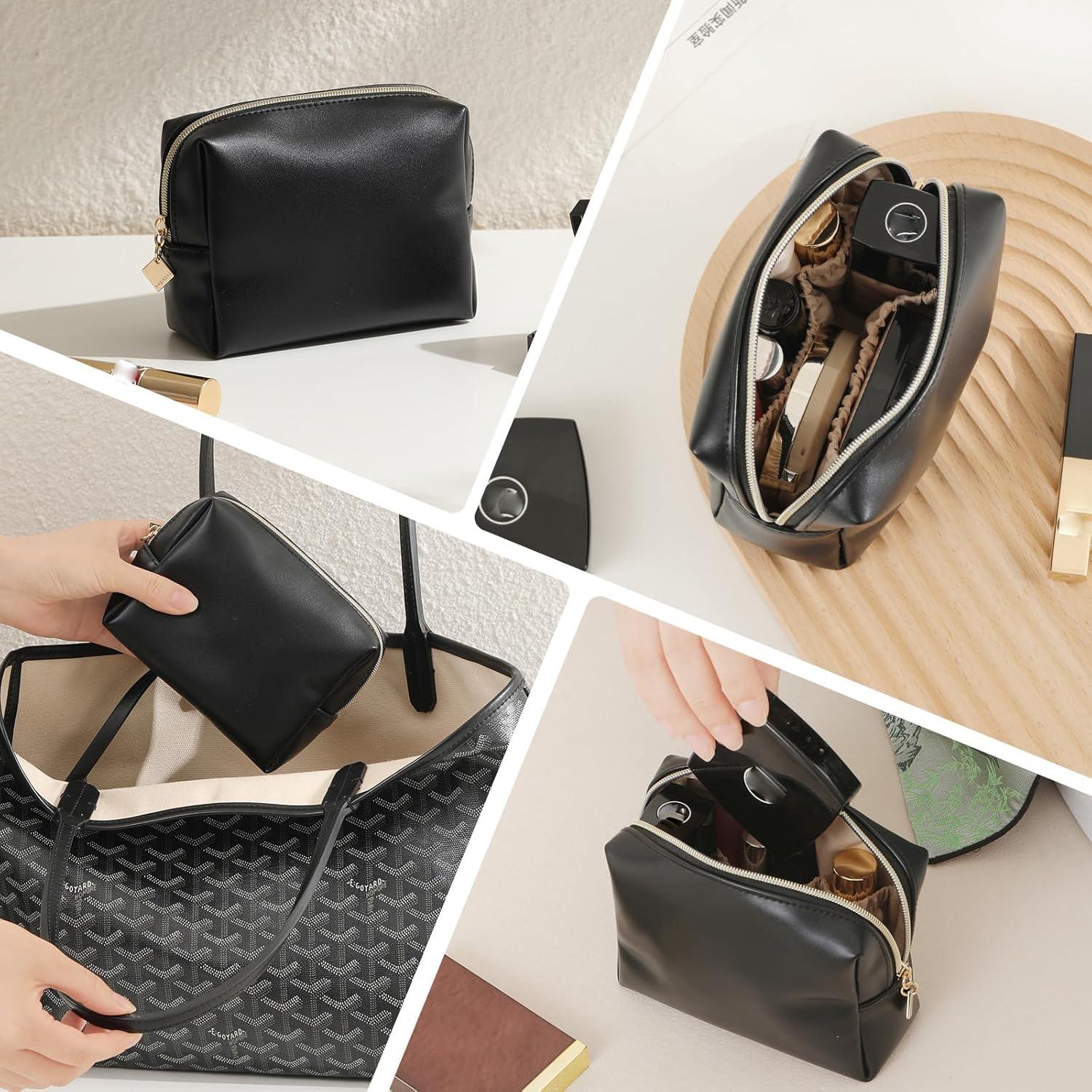 Bolsa de Maquillaje Cosmético Negra bagINBAG QIANPA 13.97 cm