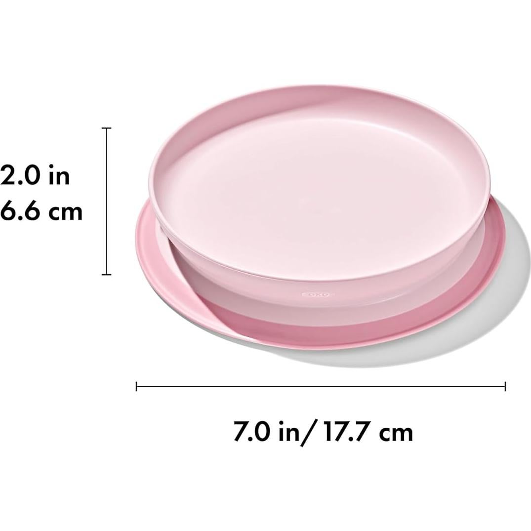 Plato de Succión OXO Tot - Flor, 175g, Apto para Lavavajillas